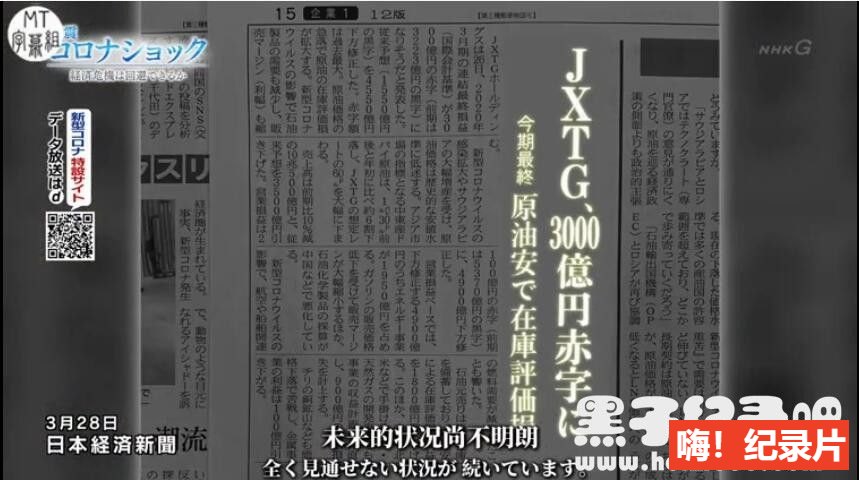 [新冠冲击:经济危机能避免吗? 2020][NHK纪录片][1集][日语配音中文字幕]720P纪录片下载